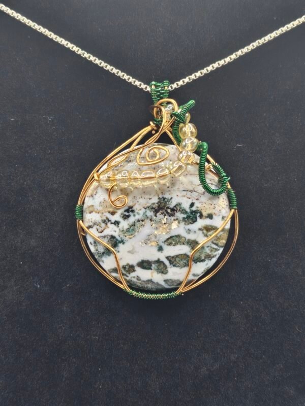 Jasper Green and White