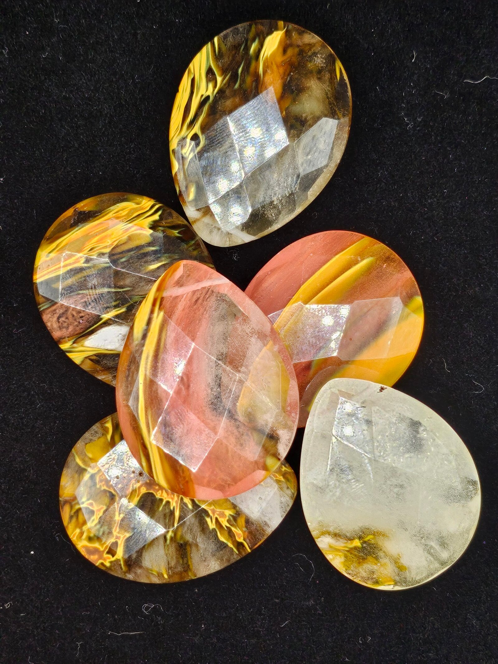 Synthetic Tiger Quartz