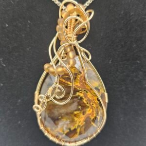 Synthetic Tiger Quartz