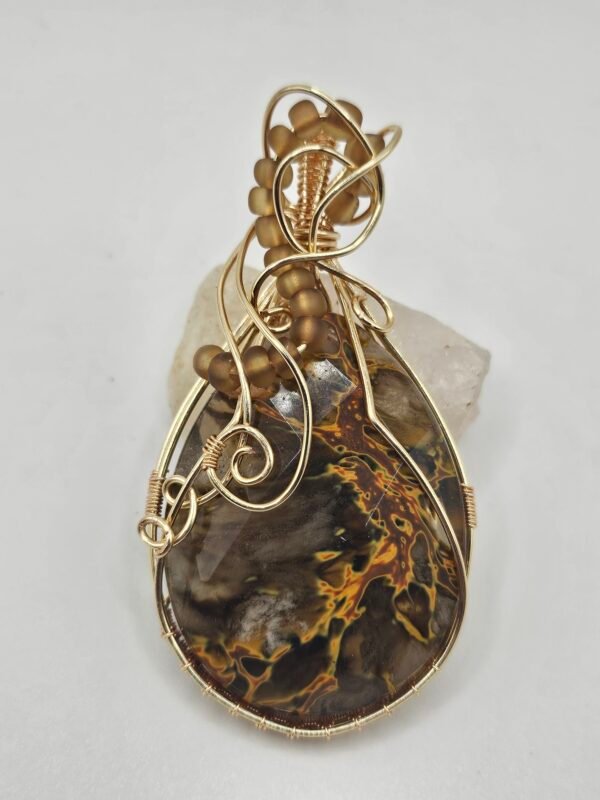 Synthetic Tiger Quartz
