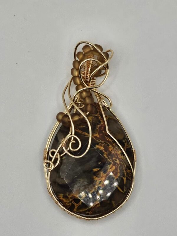Synthetic Tiger Quartz