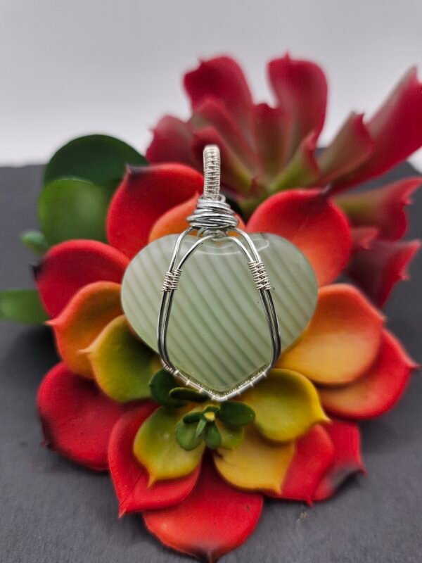 Fingerprint Calcite Heart