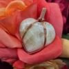 Pineapple Calcite Heart