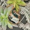 Green Jasper w/ Beaded Accent