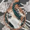 Green Jasper w/ Beaded Accent