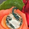 Green Jasper w/ Beaded Accent