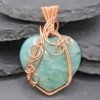Amazonite Heart