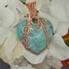 Amazonite Heart