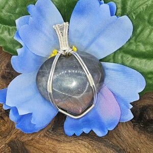 Labradorite Heart