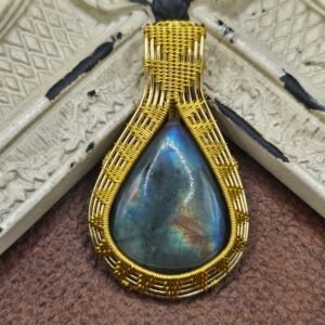 Labradorite Tear Drop