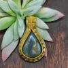 Labradorite Tear Drop
