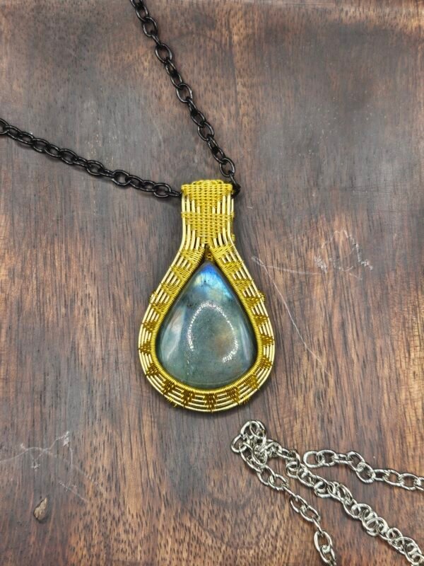 Labradorite Tear Drop