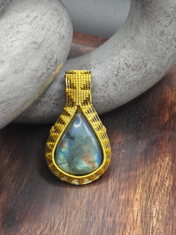 Labradorite Tear Drop