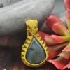 Labradorite Tear Drop