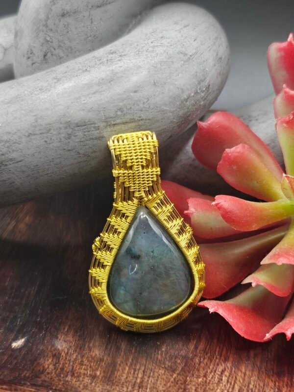 Labradorite Tear Drop
