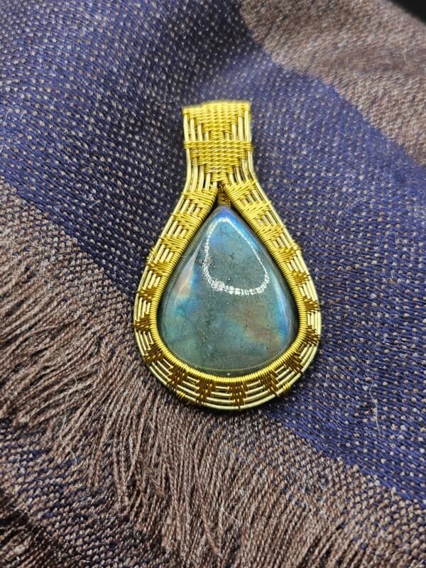Labradorite Tear Drop