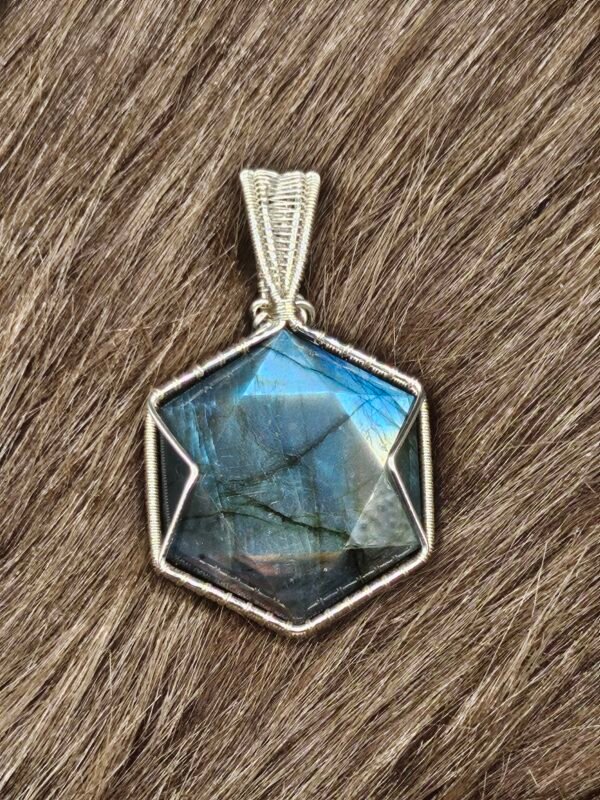 Faceted Labradorite