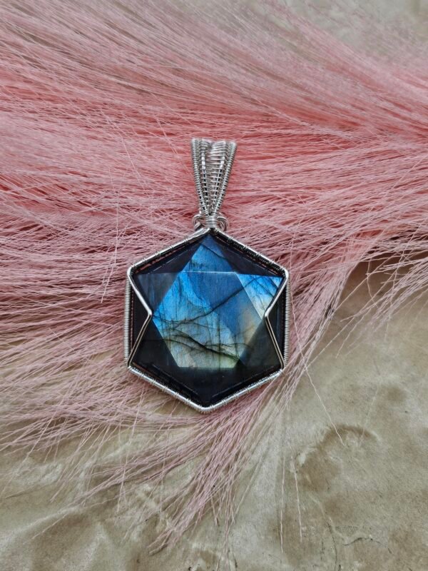 Faceted Labradorite