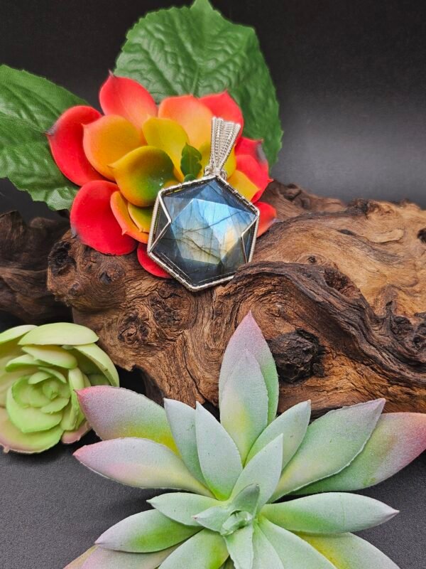 Faceted Labradorite