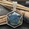 Faceted Labradorite