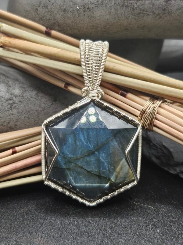 Faceted Labradorite