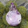Purple on Purple Crazy Lace Agate