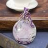 Purple on Purple Crazy Lace Agate