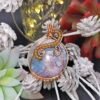Purple Crazy Lace Agate w/ Beaded accent