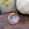 Purple Crazy Lace Agate w/ Beaded accent