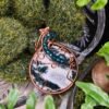 Green Jasper w/ Beaded Accent