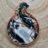 Green Jasper w/ Beaded Accent