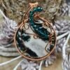 Green Jasper w/ Beaded Accent