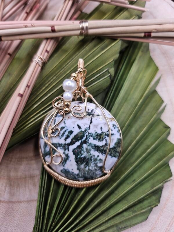 Green and White Jasper
