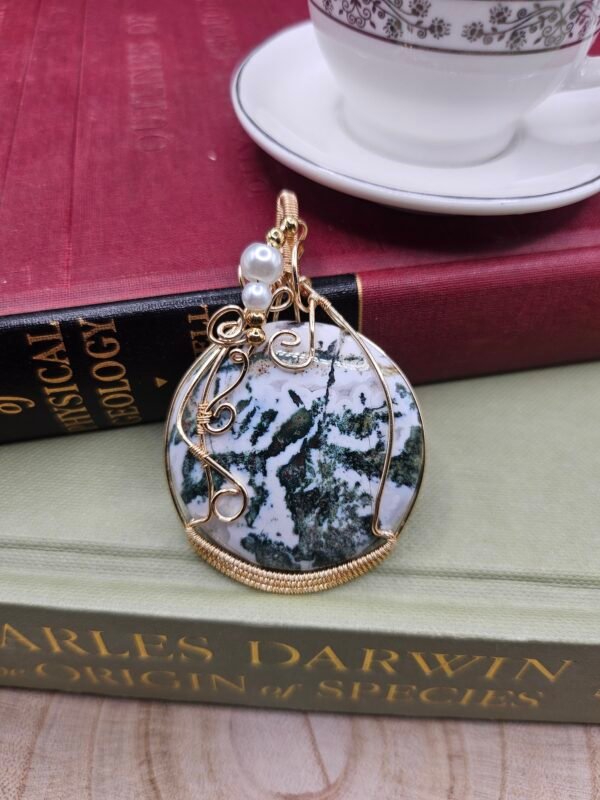 Green and White Jasper