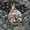 Green and White Jasper