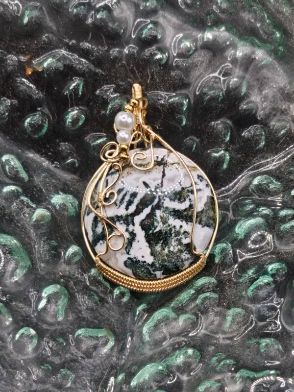 Green and White Jasper