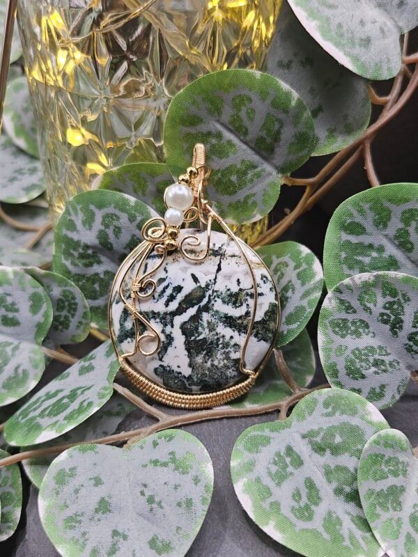 Green and White Jasper