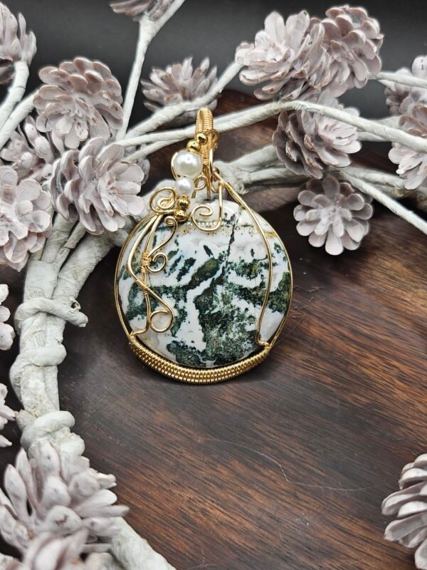 Green and White Jasper