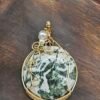 Green and White Jasper