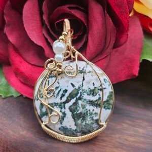 Green and White Jasper