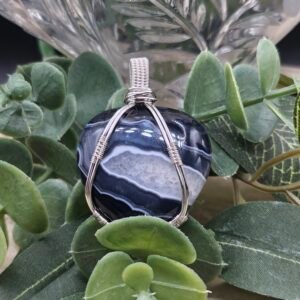 Banded Agate Heart