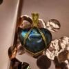 Labradorite Heart