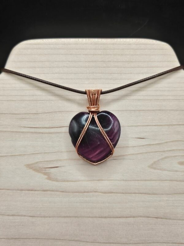 Amethyst Heart