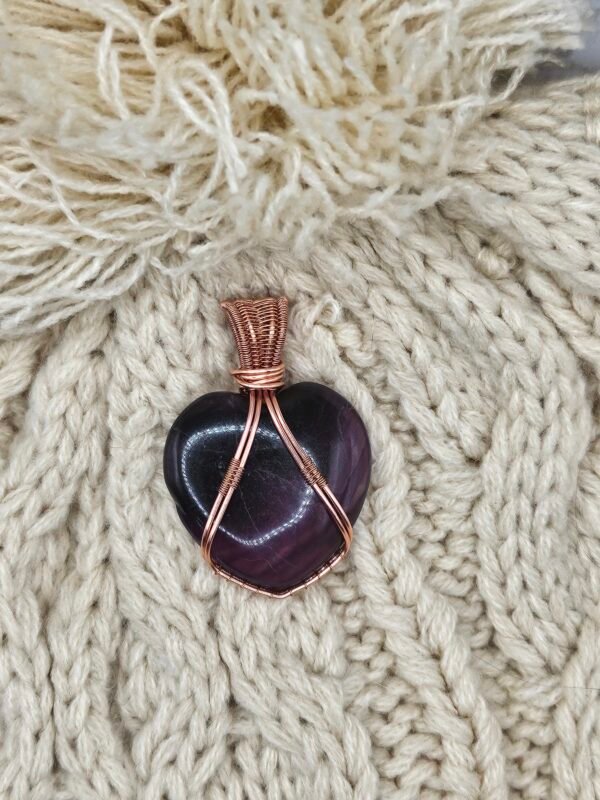 Amethyst Heart