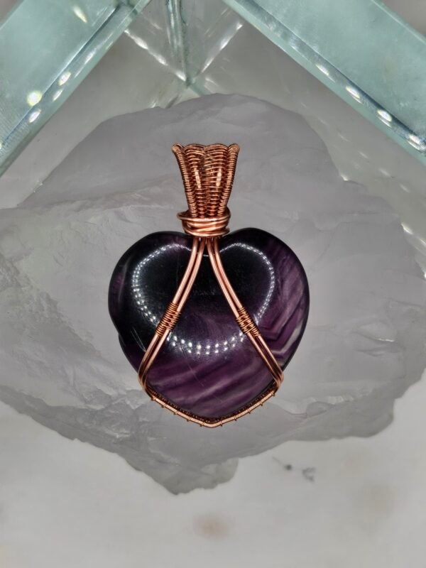 Amethyst Heart