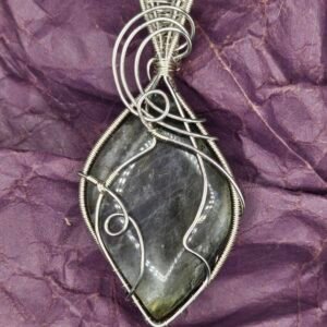 Labradorite Diamond Twist